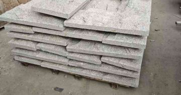 贵阳芝麻白蘑菇石，自然面