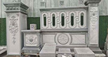 贵阳芝麻灰异形别墅门头