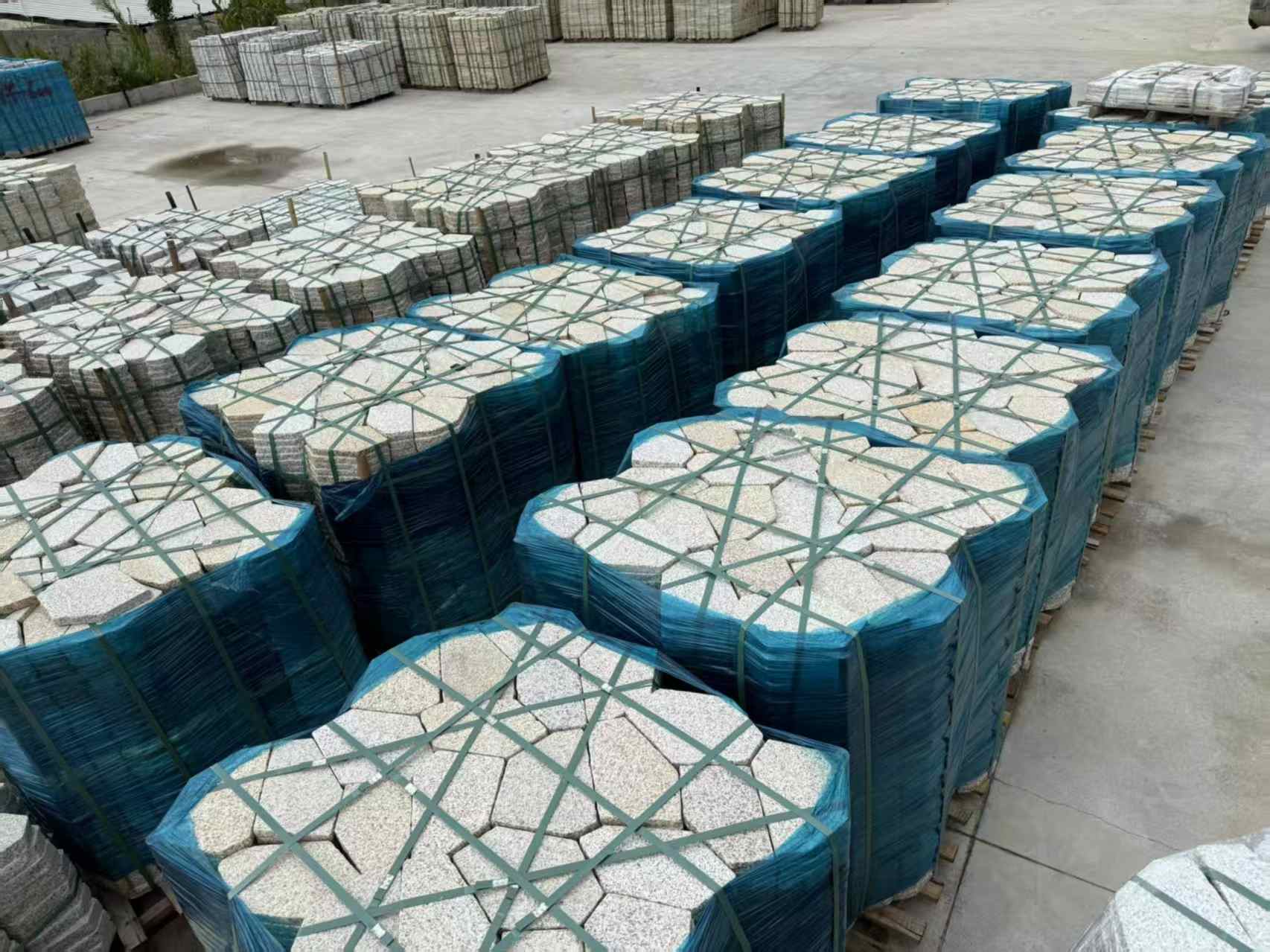 贵阳黄金麻冰裂纹 碎拼